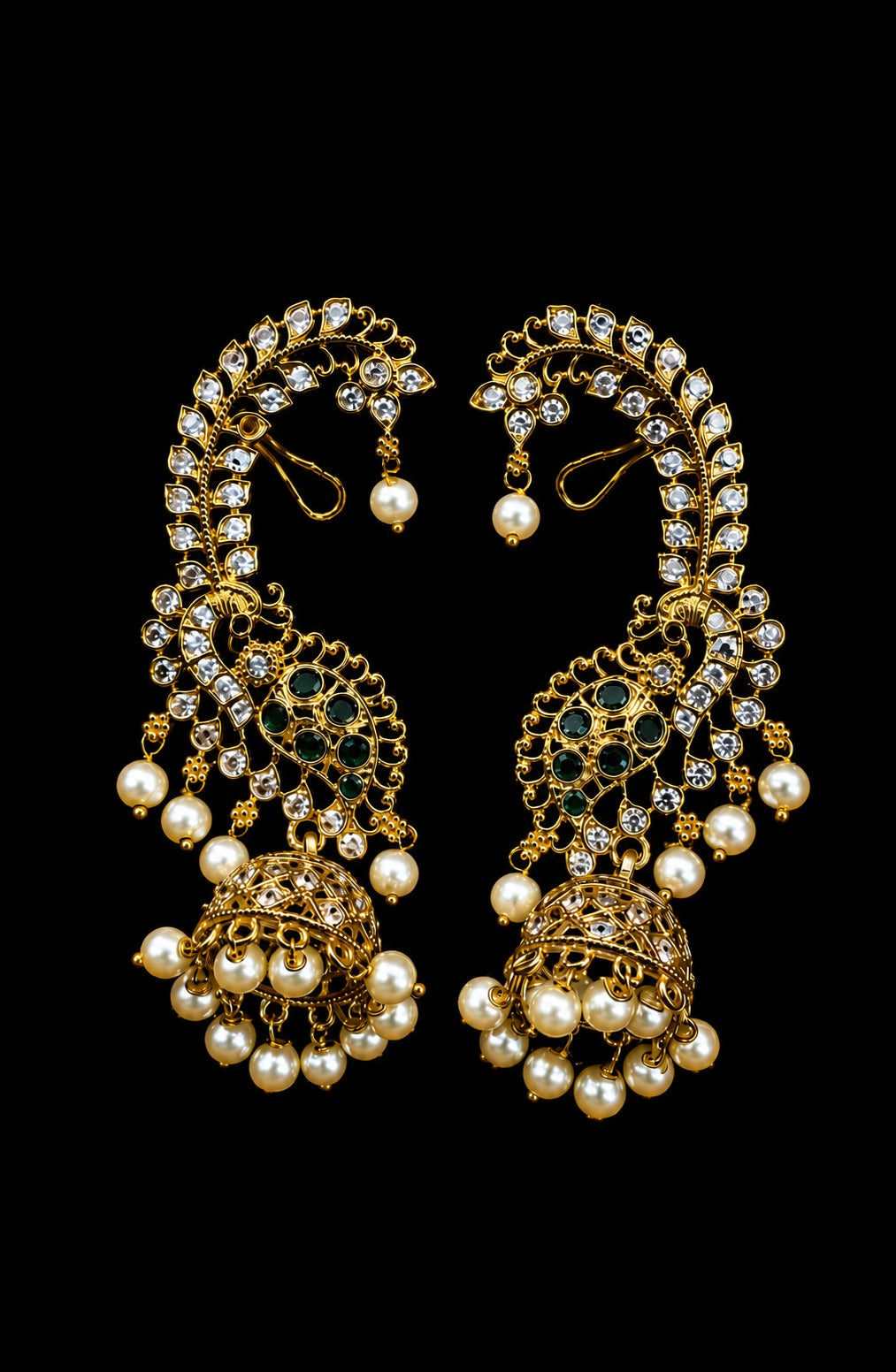 Antique Ear Cuff Jhumka